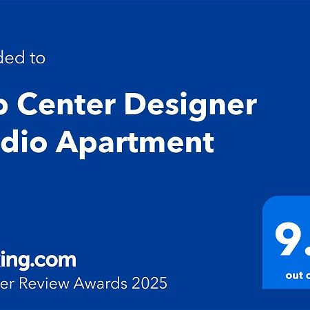 Top Center Designer Studio Apartment Sofya Dış mekan fotoğraf